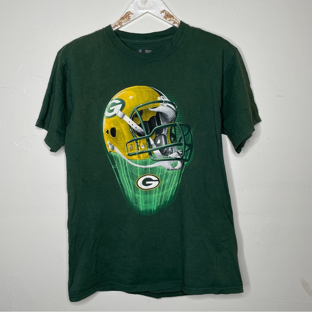 GREEN BAY PACKERS T SHIRT AS IS SZ M 100% COTTON